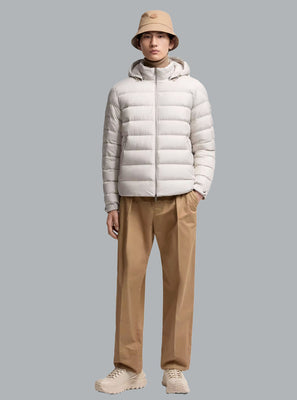 MONCLER ARNEB LIGHTWEIGHT DOWN JACKET LIGHT BEIGE