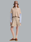 STRIPED COTTON POLO SHIRT