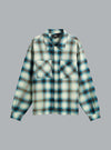 SUN BLEACHED FLANNEL SHIRT BLUE