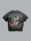 IRON MAIDEN STEED PRINT T-SHIRT DARK GREY