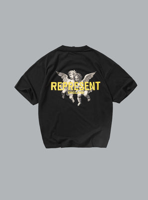 LEGACY CHERUBS LOGO T-SHIRT BLACK