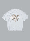 LEGACY CHERUBS LOGO T-SHIRT BLUE