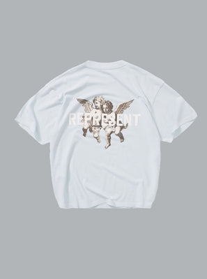LEGACY CHERUBS LOGO T-SHIRT BLUE