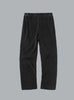 RIBBED HYBRID PANTS BLACK