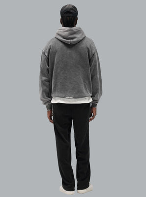 RIBBED HYBRID PANTS BLACK