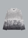 OMBRE KNIT CREWNECK GREY DESSIN