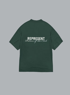 PATRON OF THE CLUB LOGO T-SHIRT GREEN
