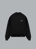 OWNERS CLUB SCRIPT LOGO SWEATER BLACK