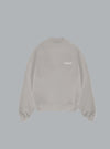 OWNERS CLUB SCRIPT LOGO SWEATER LIGHT GREY