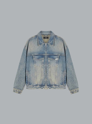 R4 DENIM JACKET LIGHT BLUE