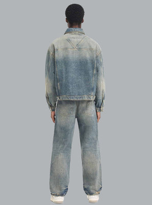 R4 DENIM JACKET LIGHT BLUE