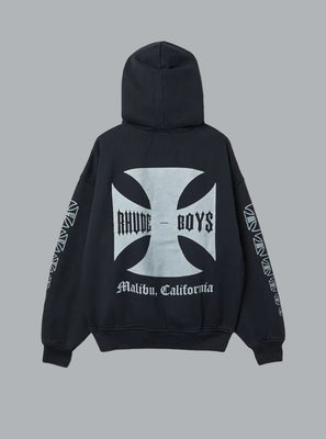 BOYS LOGO PRINT HOODIE