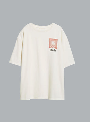 CHEVRON LOGO PRINT T-SHIRT