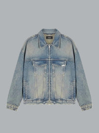 R4 spijkerjasje blauw