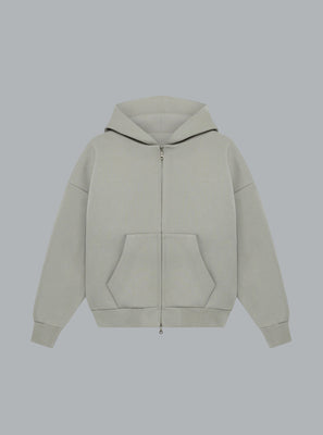 V2 ZIPPED HOODIE SMOKE