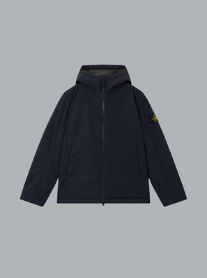 MICRO TWILL JACKET NAVY BLUE