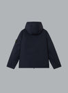 MICRO TWILL JACKET NAVY BLUE