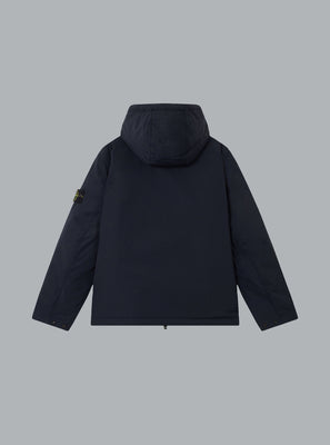 MICRO TWILL JACKET NAVY BLUE