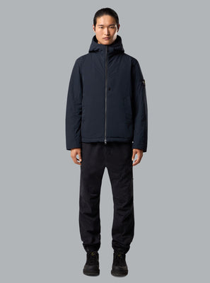 MICRO TWILL JACKET NAVY BLUE