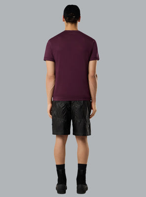 60/2 COTTON JERSEY SS T-SHIRT AMARANTH