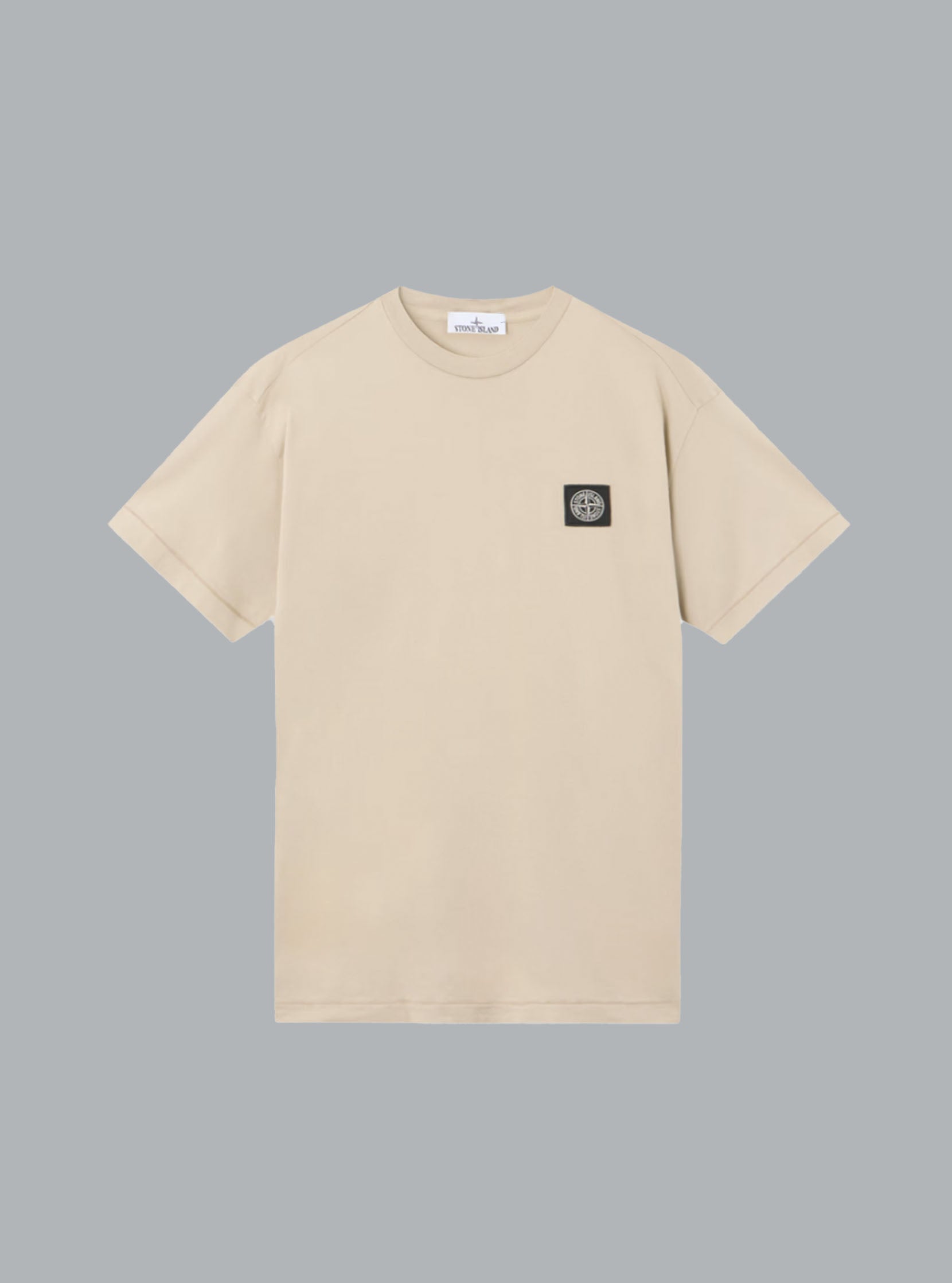 60/2 Cotton Jersey Ss T-shirt Desert · Stone Island · PL-LINE