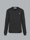 60/2 COTTON JERSEY T-SHIRT BLACK