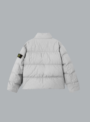 GARMENT DYED CRINKLE REPS NY BOMBER CEMENT