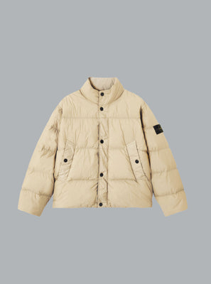 GARMENT DYED CRINKLE REPS NY BOMBER DESERT