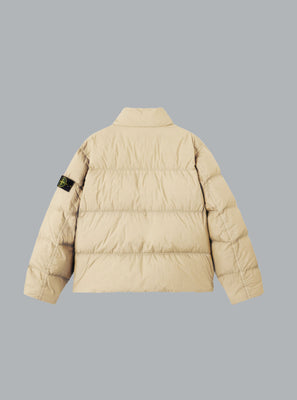 GARMENT DYED CRINKLE REPS NY BOMBER DESERT