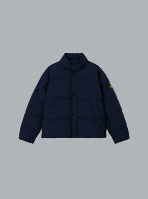 GARMENT DYED CRINKLE REPS NY BOMBER NAVY BLUE