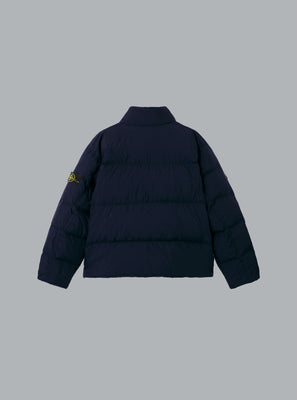 GARMENT DYED CRINKLE REPS NY BOMBER NAVY BLUE