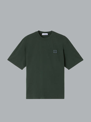 COMBED ORGANIC COTTON JERSEY SS T-SHIRT JUNIPER