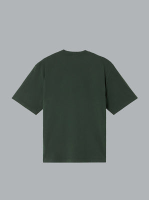 COMBED ORGANIC COTTON JERSEY SS T-SHIRT JUNIPER