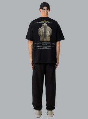 ORGANIC COTTON JERSEY SS T-SHIRT BLACK