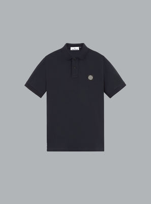 95% ORGANIC COTTON / 5% ELASTANE PIQUÉ SS POLO NAVY BLUE