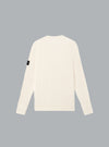 FULL RIB RWS WOOL CREW NECK IVORY