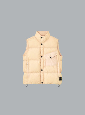GARMENT DYED CRINKLE REPS NY VEST DESERT