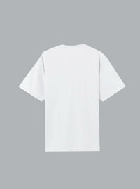 COMBED ORGANIC COTTON JERSEY T-SHIRT SKY BLUE