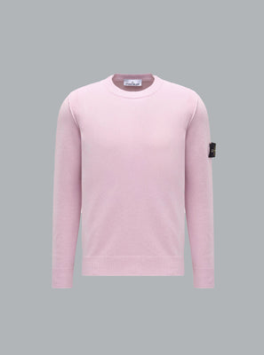 LAMBSWOOL CREW NECK PINK
