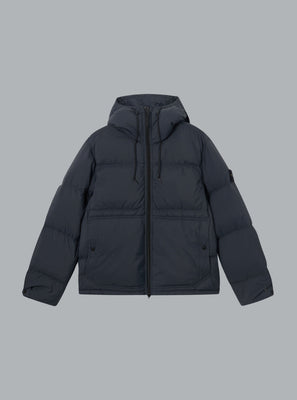 MATT RIPSTOP CORDURA® ADVANCED FABRICS SHORT PARKA NAVY BLUE