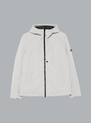 MICRO TWILL JACKET PEARL GREY
