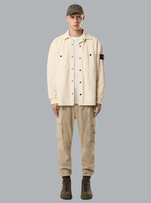 ORGANIC COTTON CORDUROY 800 SHIRTS IVORY