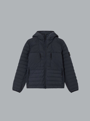 SEAMLESS TUNNEL NYLON DOWN-TC JACKET NAVY BLUE