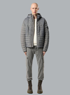 SEAMLESS TUNNEL NYLON DOWN-TC JACKET CEMENT