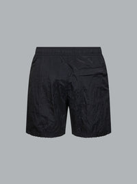 NYLON METAL IN ECONYL REGENERATED NYLON SWIM SHORTS BLACK