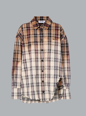 BRUSHED CHECK FLANNEL SHIRT