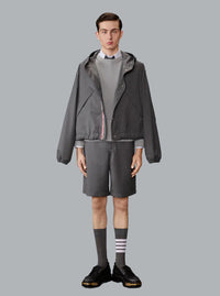 COTTON CARDIGAN STITCH 4-BAR PULLOVER