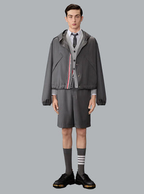 GARMENT DYED 4-BAR CARDIGAN