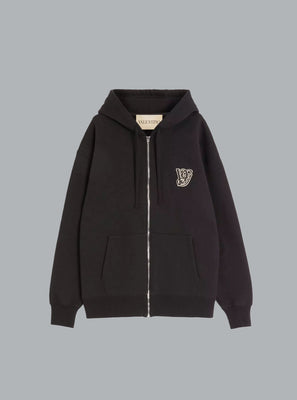 VG LOGO ZIP THROUGH HOODIE