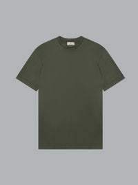 Interlock Supima T-shirt Groen